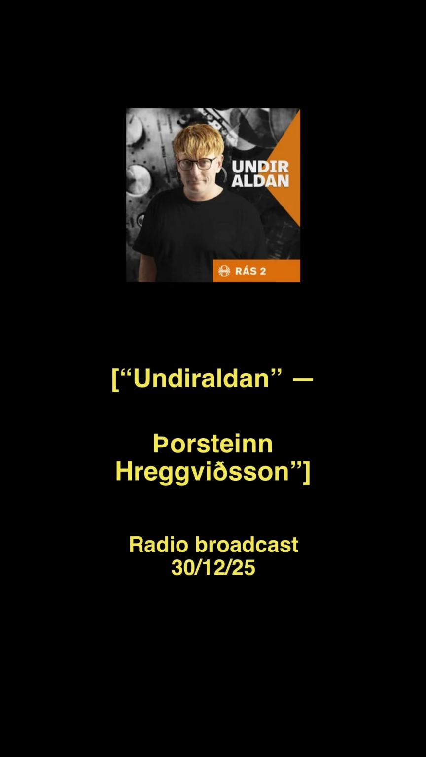 アイスランド南部の馬生産牧場に移住し、厩舎内に小さな工房を建てる