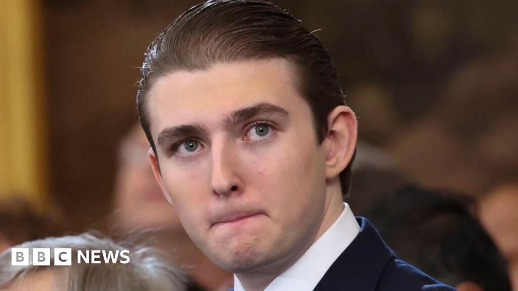 バロン・トランプ氏、女性が「殴られている」のを目撃し英国警察に通報、法廷で審理