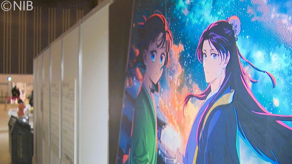 名シーンの再現 原画も初公開 人気TVアニメ『薬屋のひとりごと』展 長崎限定グッズも好評《長崎》(2026年1月2日掲載)|NIB NEWS NNN 共有