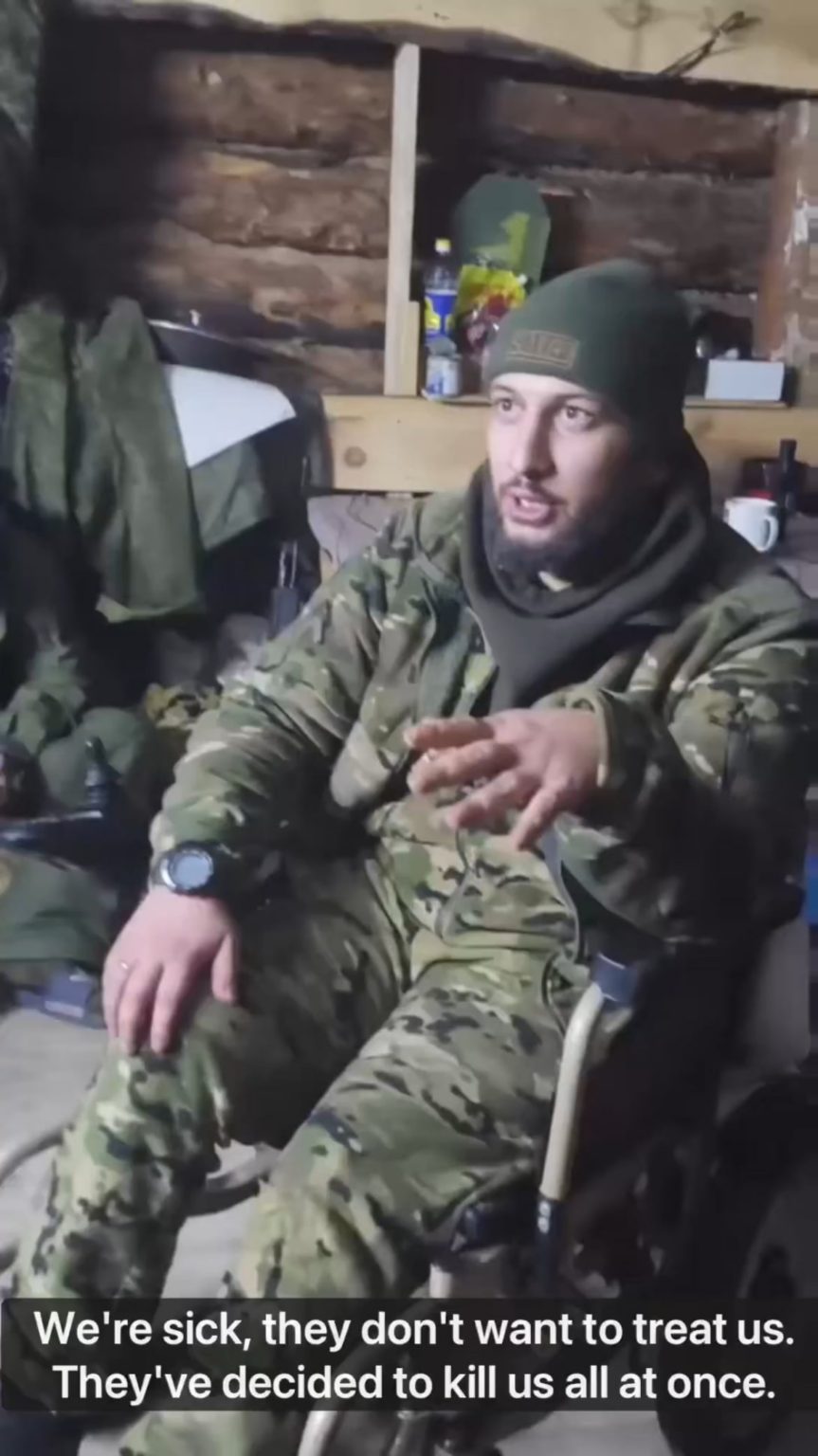 ロシアの兵士たちは、手足が機能しない車椅子で戦闘任務に就くよう命じられていると不満を漏らしている。 「私たちは単に不必要な安定器として破壊されているだけです。」 「国防省と我々の司令部が我々を処分している。」 2026 年 1 月