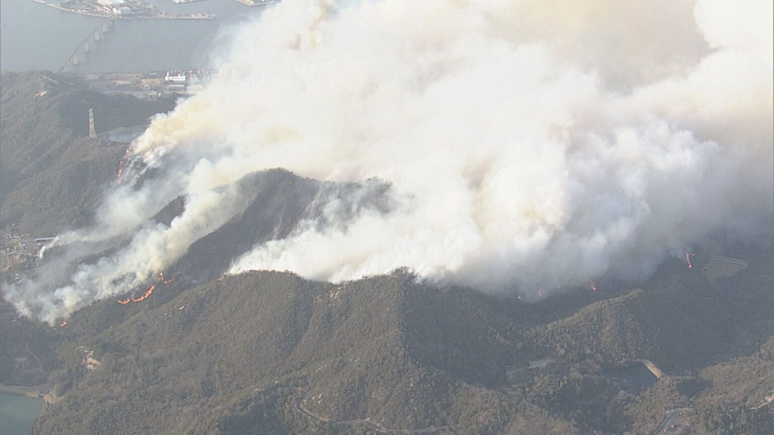 山火事の復旧計画　住宅が近くにある「飽浦地区」を先行で策定　岡山県 | KSBニュース | KSB瀬戸内海放送
