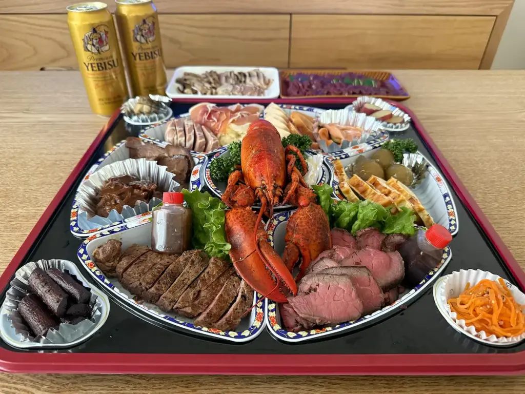 「Bull House（ブルハウス）」の新年オードブル（華栄 22,000円）②