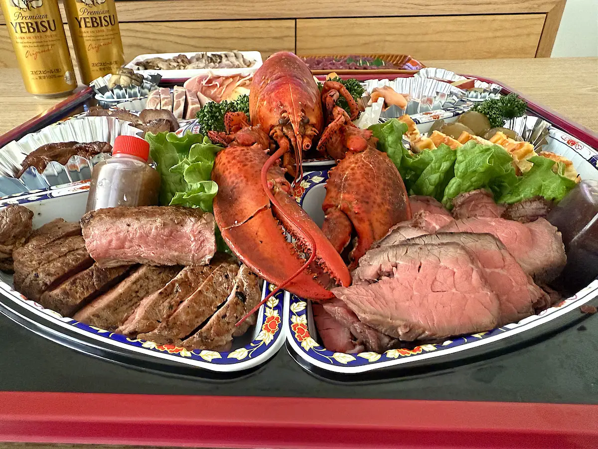 「Bull House（ブルハウス）」の新年オードブル（華栄 22,000円）③