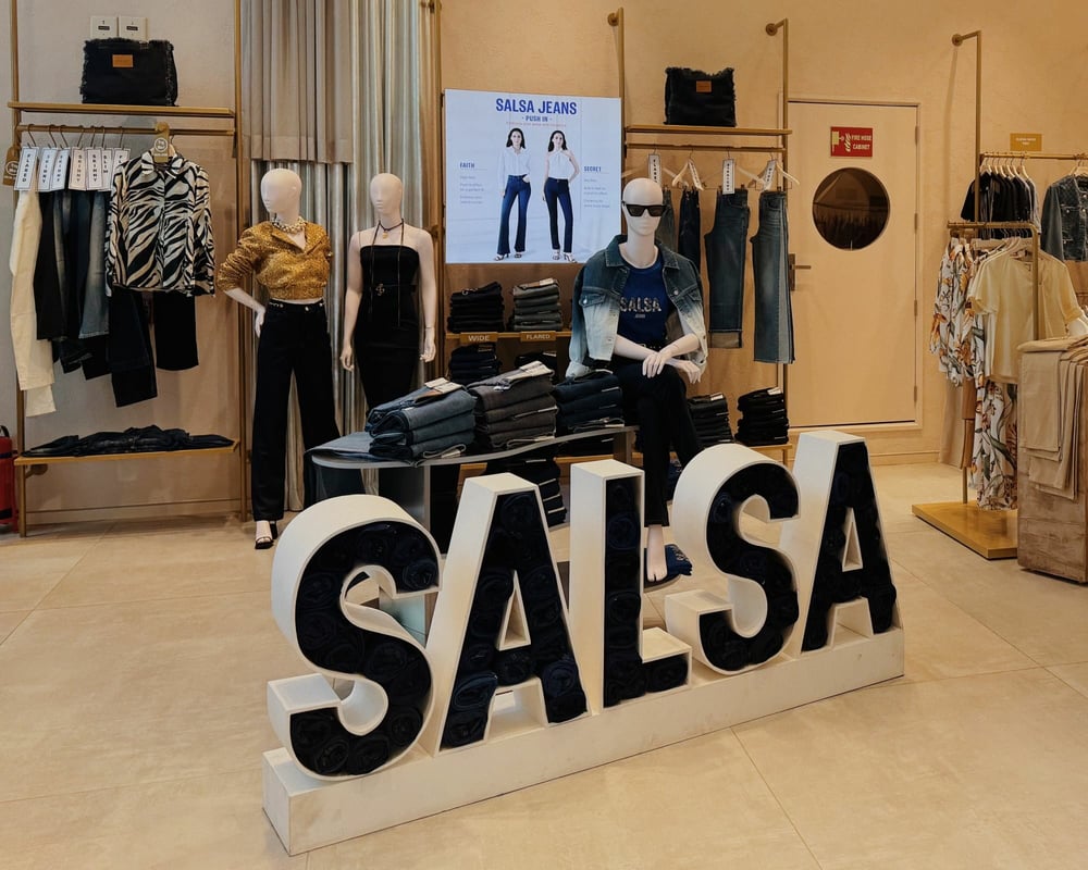 インドのSalsa Jeans店舗