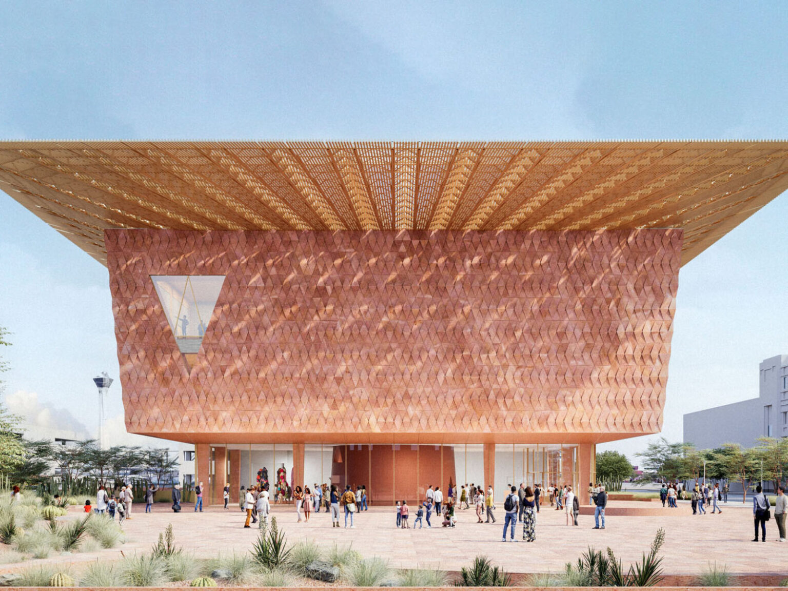 ラスベガスとアフリカをつなぐ新美術館、フランシス・ケレ＋SOMによる〈ラスベガス美術館〉が発表、アメリカ - TECTURE MAG（テクチャーマガジン） | 空間デザイン・建築メディア