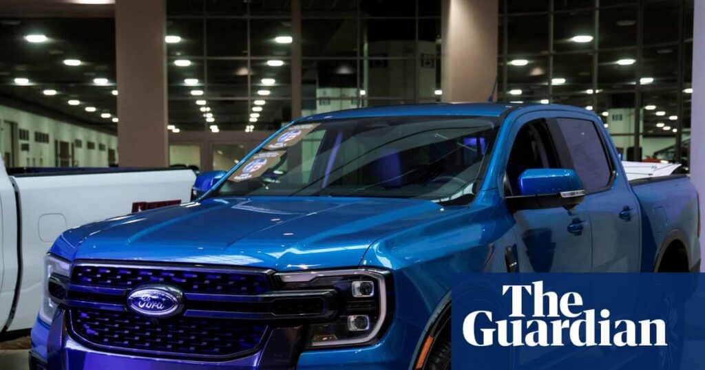 データによると、英国の道路を走る米国仕様のピックアップトラックの台数は10年間で92％増加