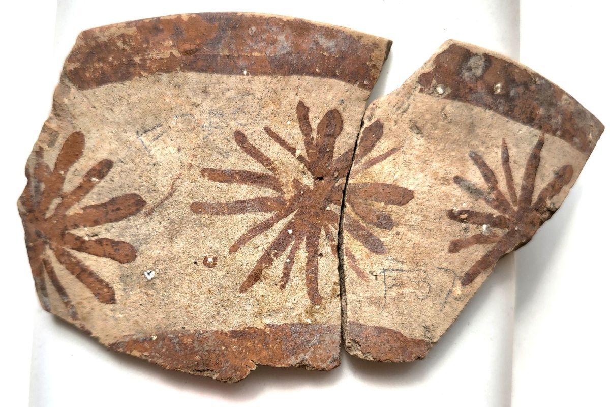 これらの陶器の製作年代は紀元前6200年から紀元前5500年の間とされる/Yosef Garfinkel via CNN Newsource