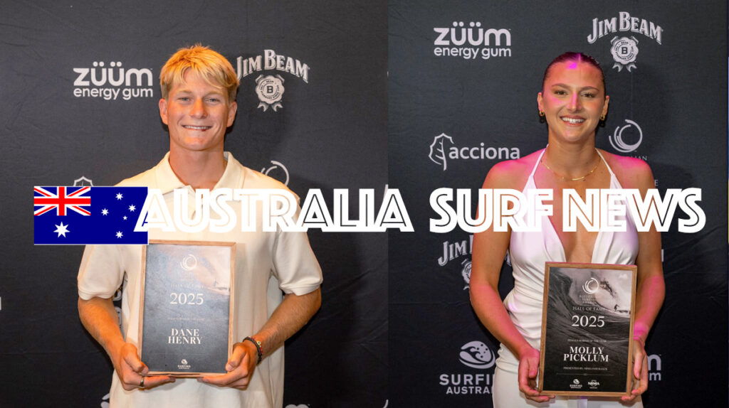 オーストラリアン・サーフィンアワードでデーン・ヘンリーが男子年間最優秀賞を受賞。ナショナル・ランキング・チャンピオン確定 | SURFMEDIA