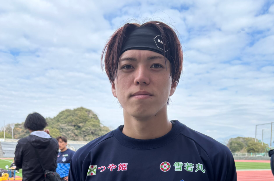 相馬丞 「最初の横浜FC戦、メンバー（入り）というよりはスタメン取れるように頑張ります」【囲ませていただきます！】1月19日 : Dio-maga（ディオマガ）