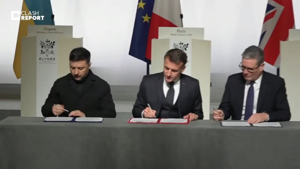 ウクライナ、フランス、英国がロシア戦争終結後のウクライナへの多国籍軍派遣に関する宣言に署名