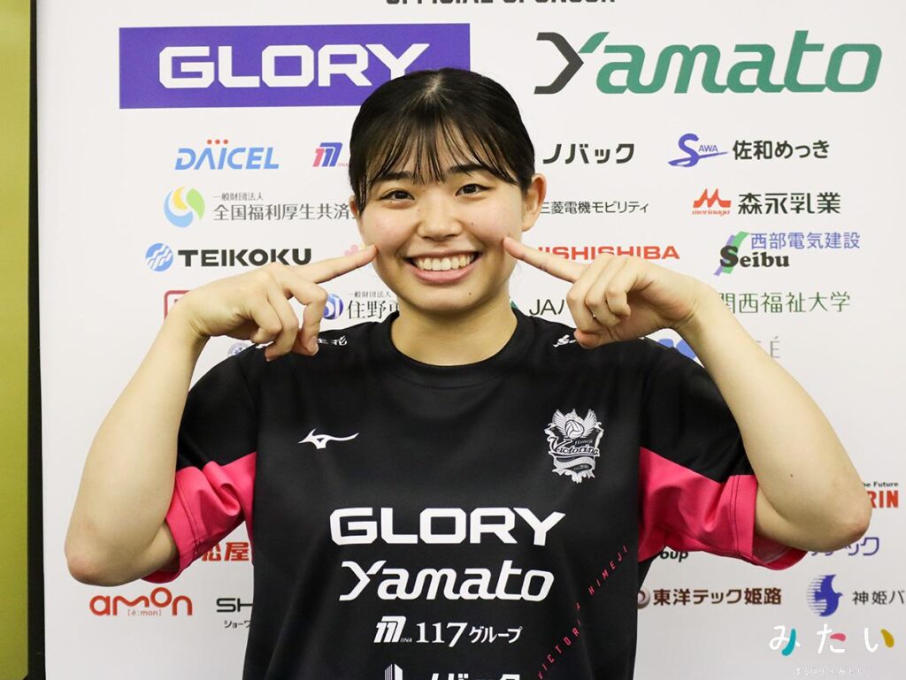 【ヴィクトリーナ姫路】新加入・二宮みずき選手はどんな人？大学生ルーキーを等身大インタビュー！