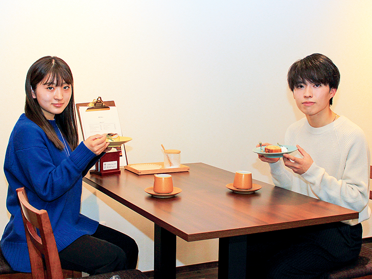 「チーズの味わいからイモの濃厚な甘みへの変化が想像以上に鮮明に感じられました。」by.真子　「チーズケーキの制作秘話から永井さんのイモに対する深い愛情が伝わりました！」by.尊