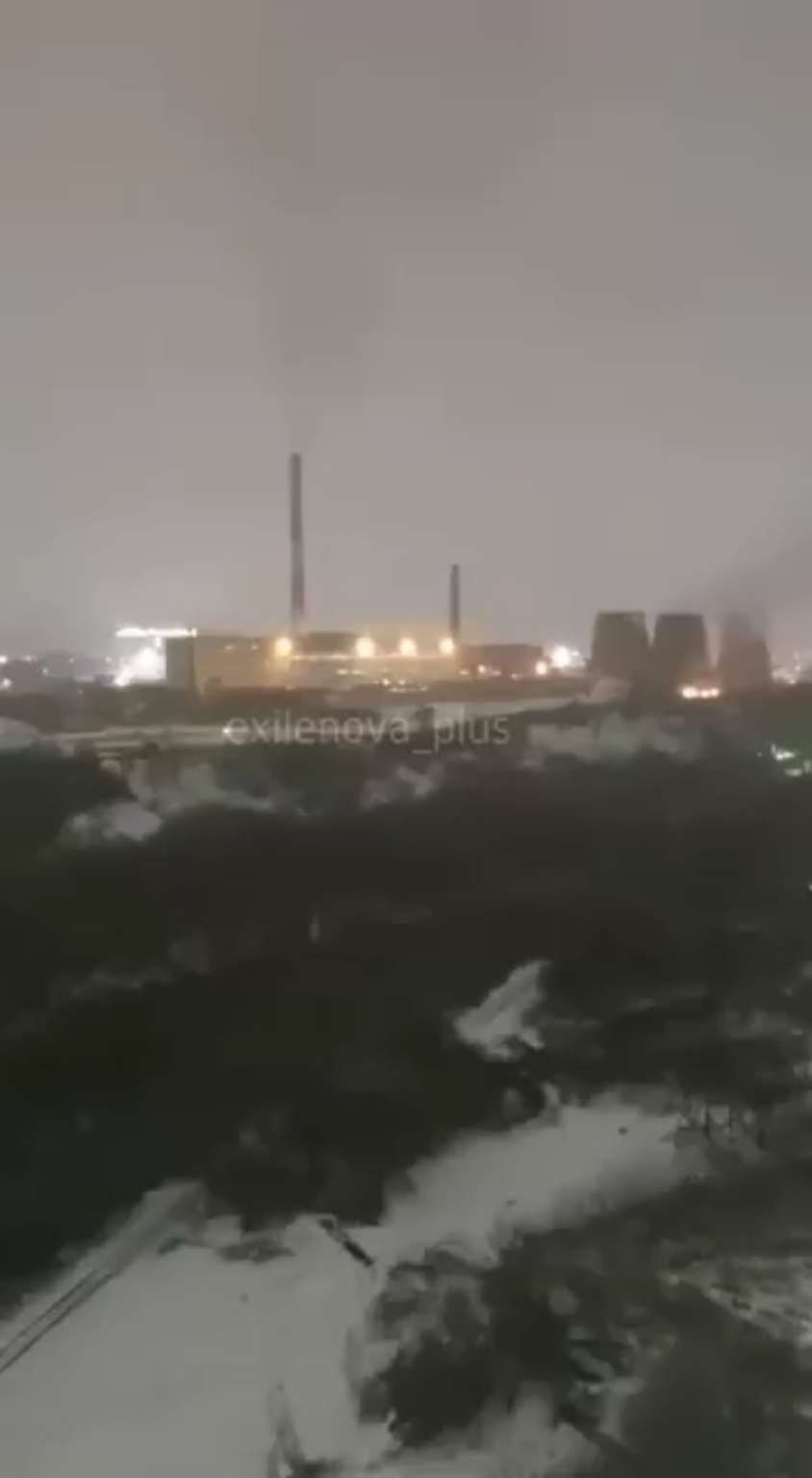 ウクライナの巡航ミサイルがロシア・オリョールの火力発電所施設を直撃した瞬間