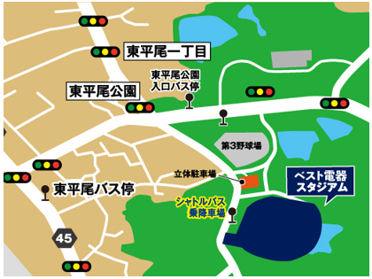 明治安田J１百年構想リーグ 身障者用駐車場　ご予約についてのお知らせ | アビスパ福岡公式サイト | AVISPA FUKUOKA Official Website