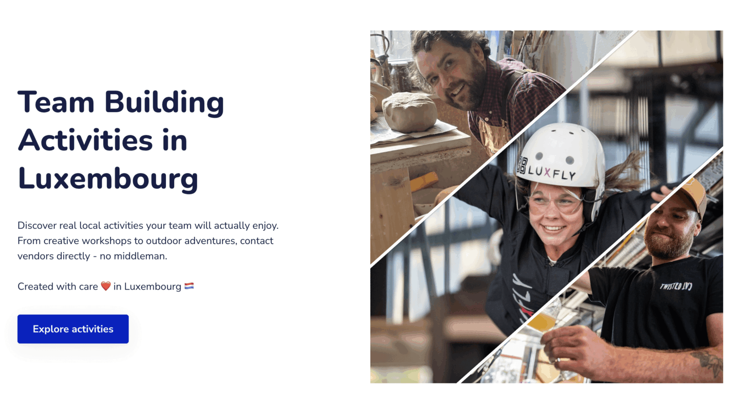 チームビルディング活動が含まれる私のディレクトリである ActivityHub.lu には、(フィードバックに基づいて) 多くの更新がありました。 チームビルディング活動が含まれる私のディレクトリである ActivityHub.lu には、(フィードバックに基づいて) 多くの更新がありました。