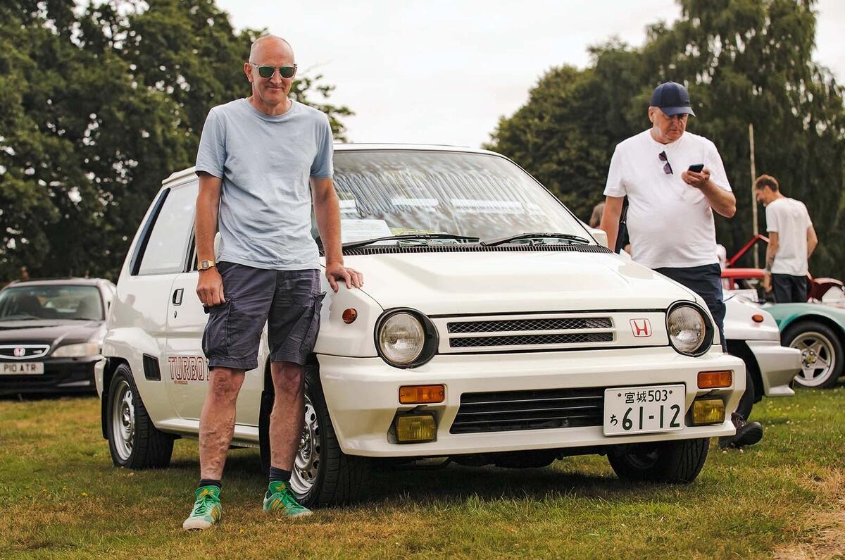 リチャード・リーブさんのホンダ・シティ・ターボII。宮城ナンバー！