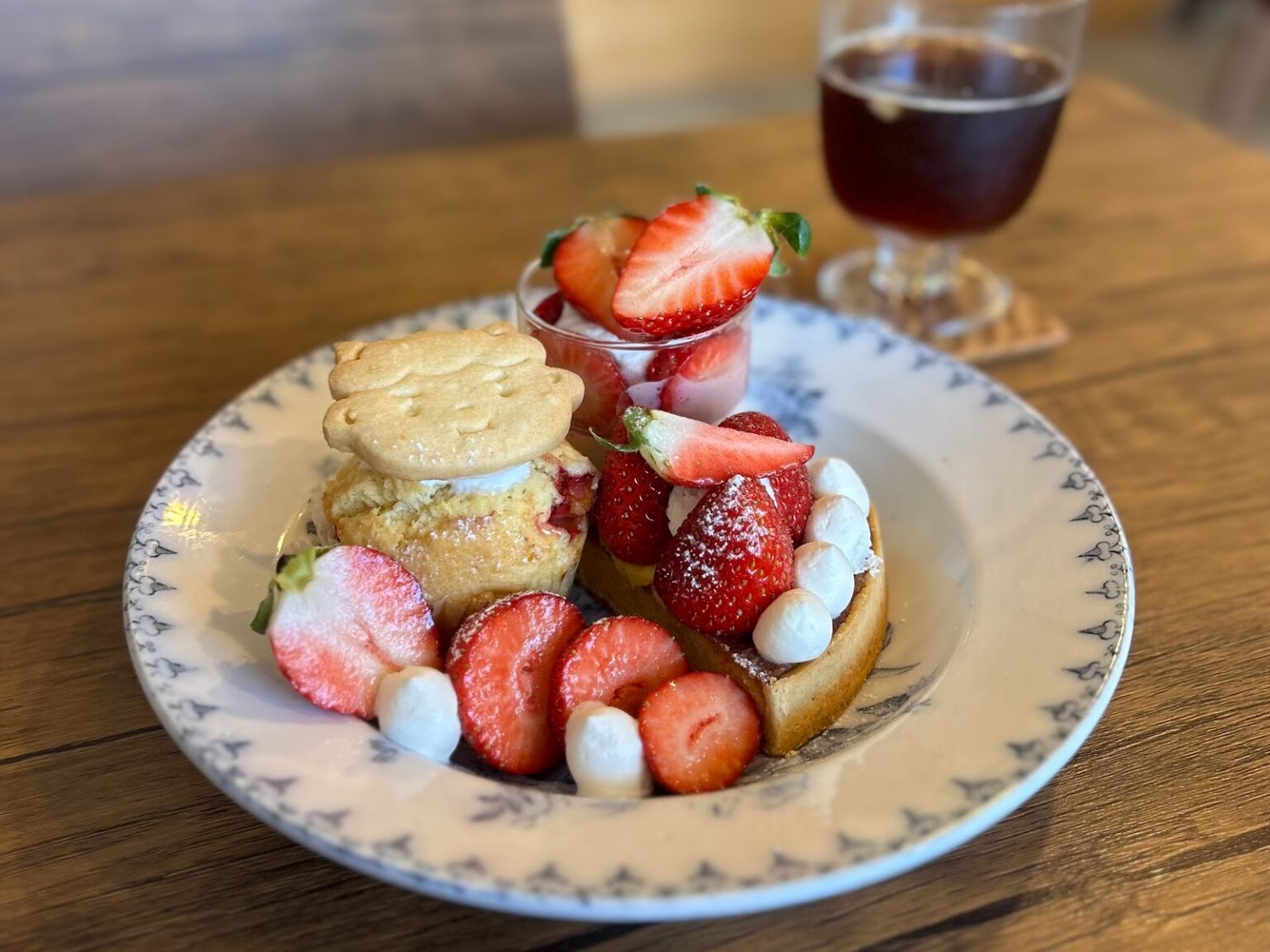 苺&旬のスイーツで癒される「baked cake Maman」のカフェタイム♩(宮崎市)