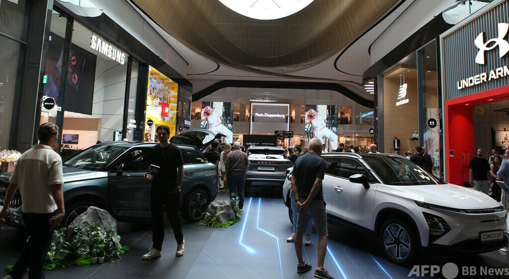 中国とEUが重要合意　EV案件が進展　写真1枚　国際ニュース：AFPBB News