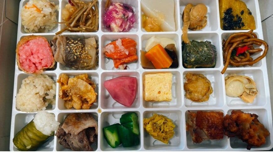 青森の駅弁「ひとくちだらけ」