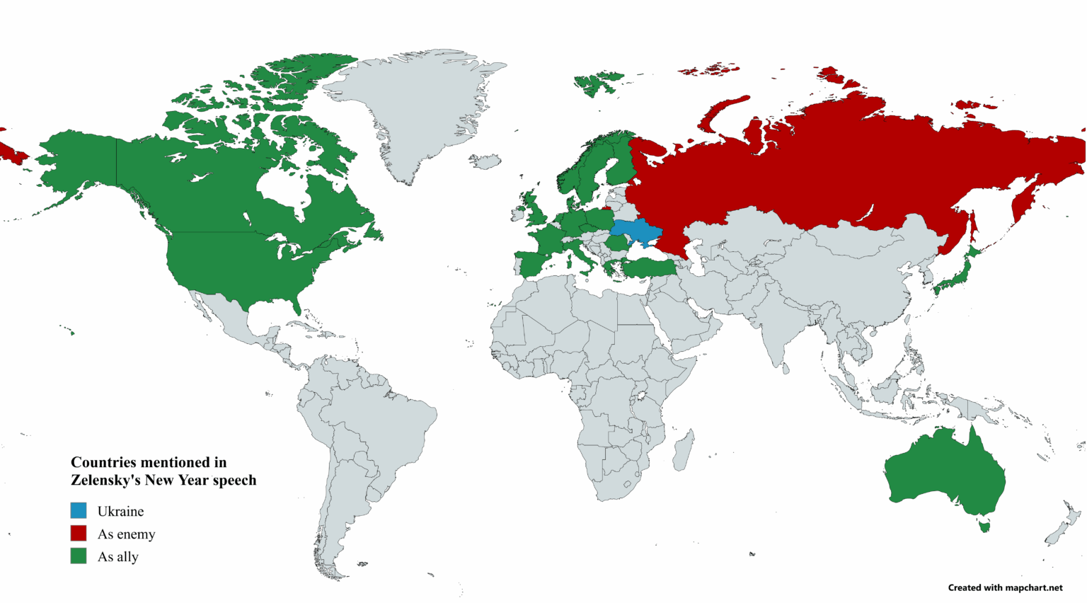 ゼレンスキー大統領は新年の辞でスロバキアを同盟国として言及しなかった