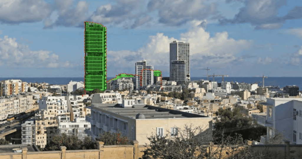 改訂された40階建てのパーチェビルタワーは「シウィーキの住宅に影を落とすだろう」