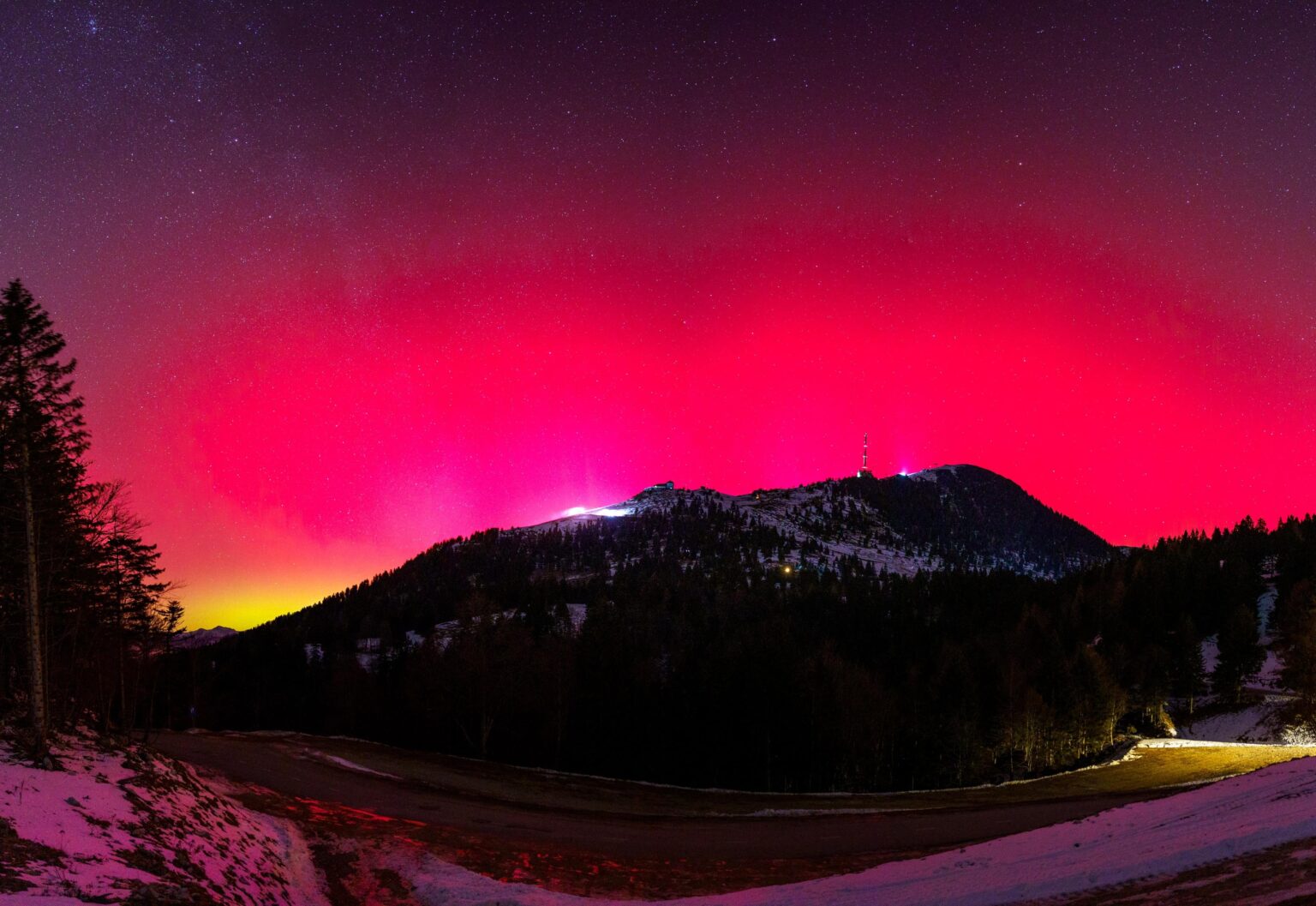 スロベニアのオーロラ