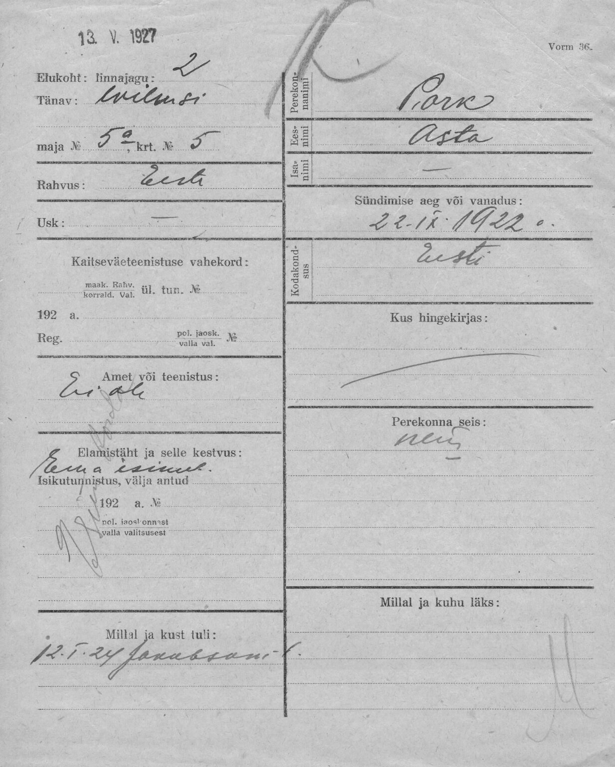 祖母の住所を見つけるのに助けが必要です