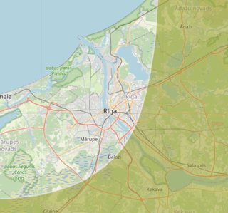 Purvciem には黄色の警告はありませんが、Płavnieki には黄色の警告があります。気をつけて！