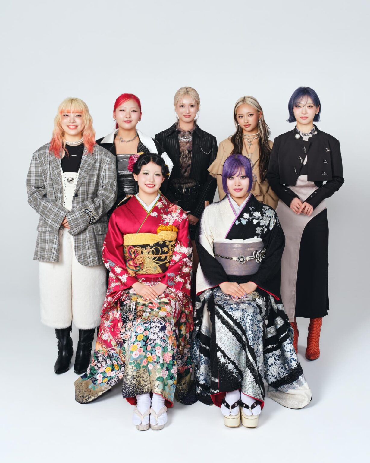 和と個性の融合…HANAメンバーの華やかすぎる晴れ姿 | 話題の投稿 | スポーツブル (スポブル)