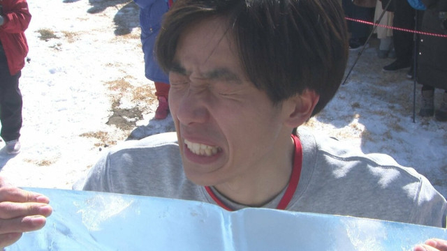 氷点下10度の熱戦！鶴見岳で大寒がまん大会 大分