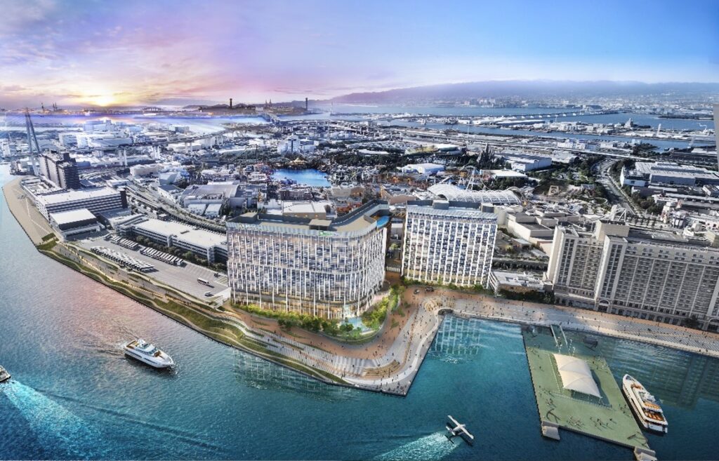 【大阪市此花区】1棟の建物に有名ホテルが3つ！USJオフィシャルの外資系ホテル「Osaka Sakurajima Resort」プロジェクトが本格着工 | 号外NET 福島区・此花区