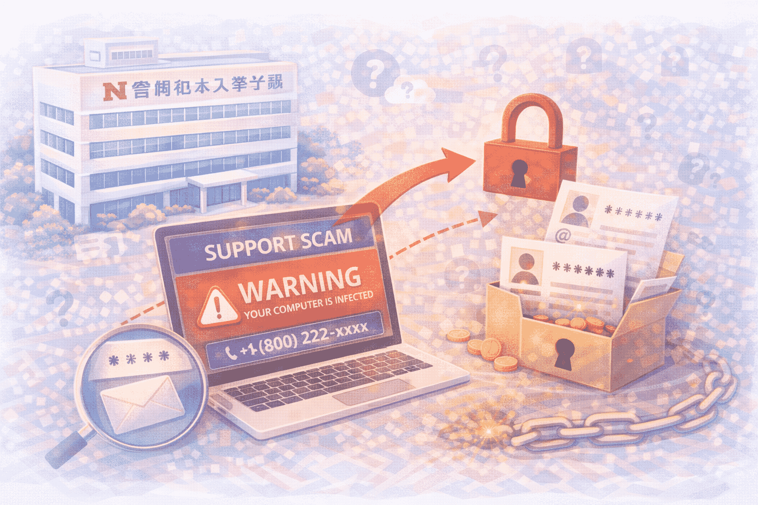 宮崎日本大学学園、サポート詐欺 起点の不正アクセスで個人情報漏洩の恐れ