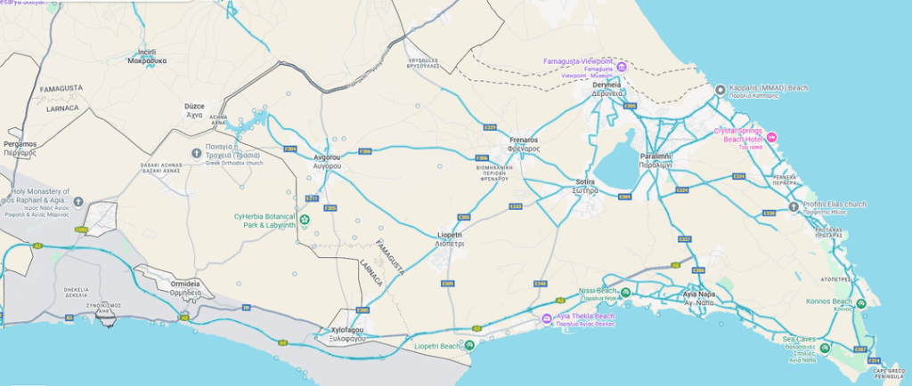 2025 年 11 月に Google によってプロジェクトが完了したとみなされて以来、Google ストリートビューでどのような内容が取り上げられているかを見るのが楽しみでした。彼らはどこにでも行ったようですが、ファマグスタでの報道は精彩を欠いています。彼らはいくつかの幹線道路を通り過ぎて、その日は終わりました。少なくとも彼らは素晴らしいジャガイモの前を通り過ぎました！