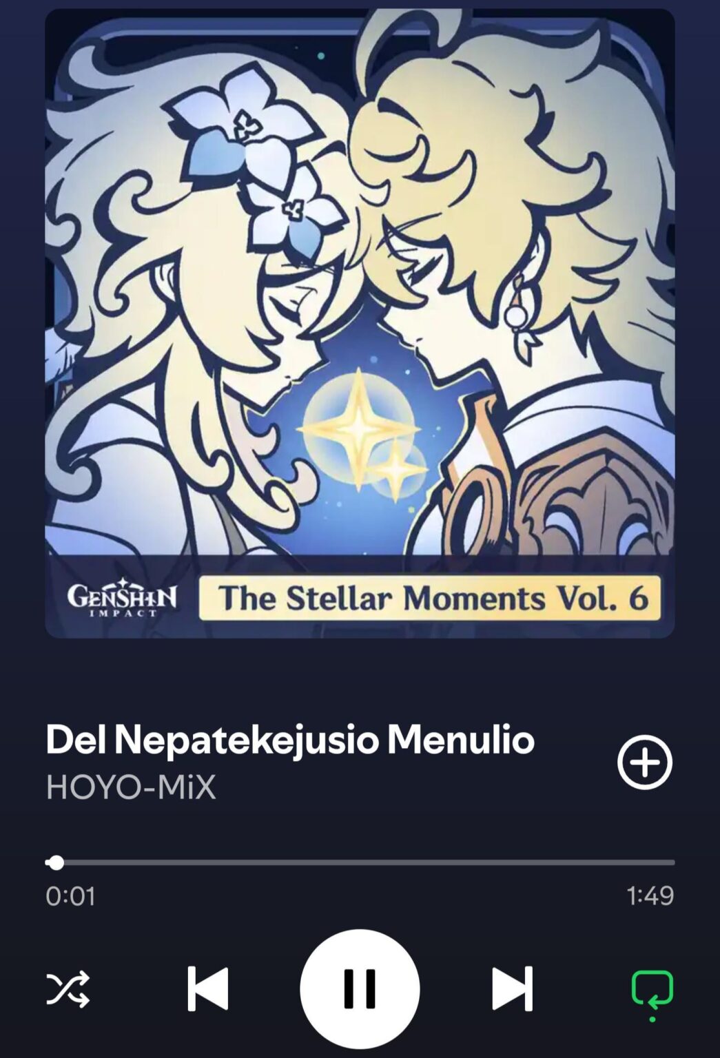 Genshin Impact の公式 ost の曲の 1 つにリトアニア語の名前が付いています