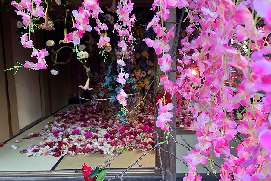 「KYOTO NIPPON FESTIVAL 2026 -時をこえ、華ひらく庭-」の様子（1月29日 Lmaga.jp撮影）