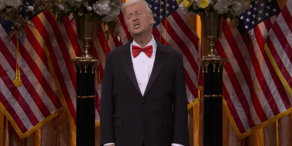 SNLの陽気なトランプパロディはDHS銃乱射事件後、空気を読まなかったとして大炎上