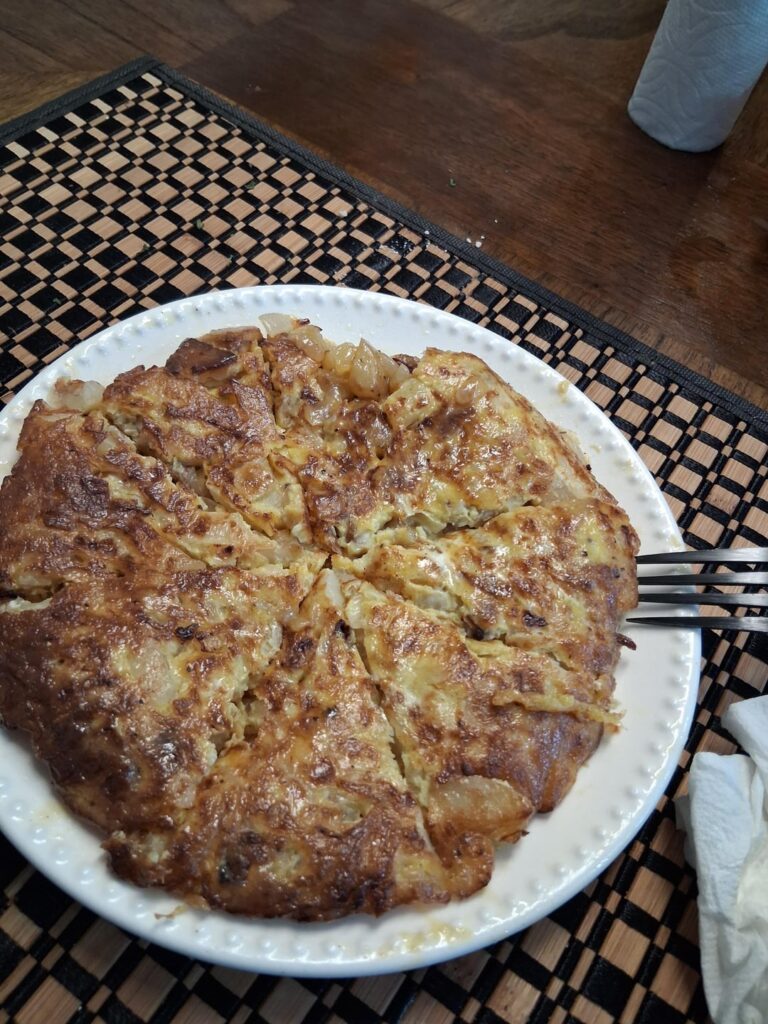 ポテトオムレツ二回目作りに挑戦