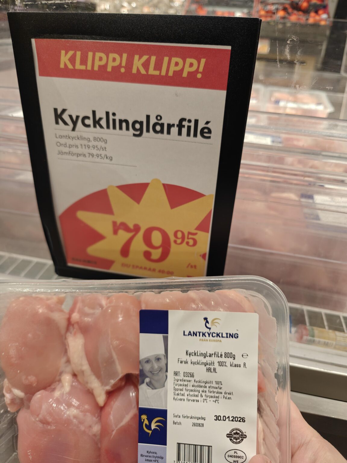Hemköp 社の誤った比較価格を修正し、削除されましたが、次に私がその店に行ったときには、間違った価格が再びアップされていました。