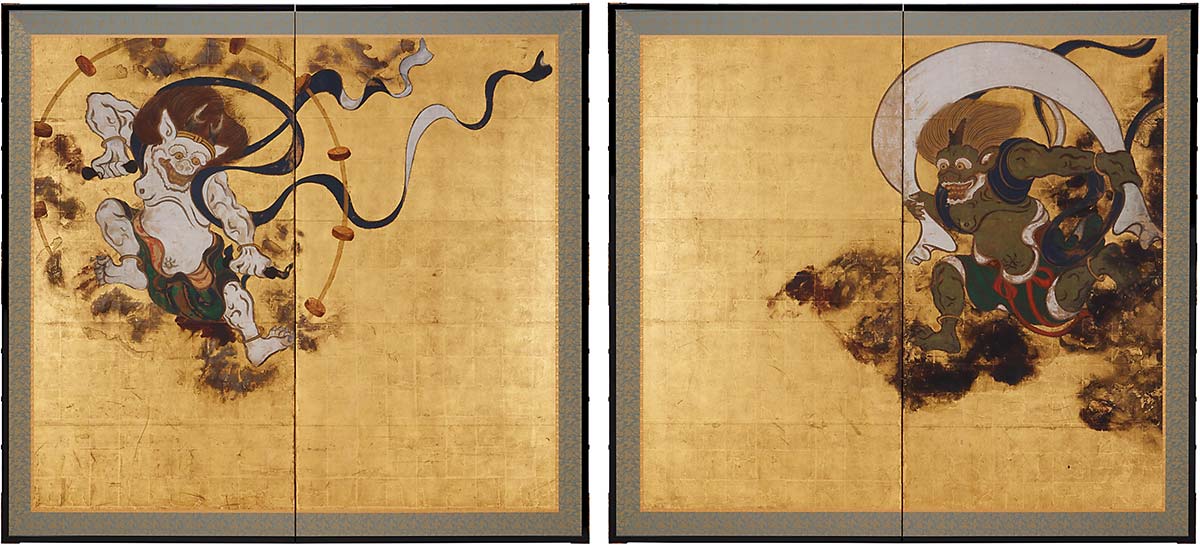 国宝「風神雷神図屏風」高精細複製品