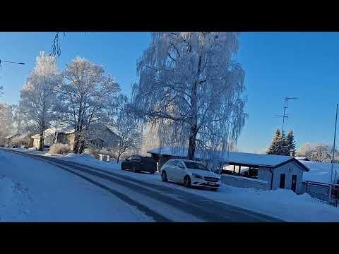 今日はお休みだったので、マイナス17度の中、散歩に行きました。素晴らしい一日でした。