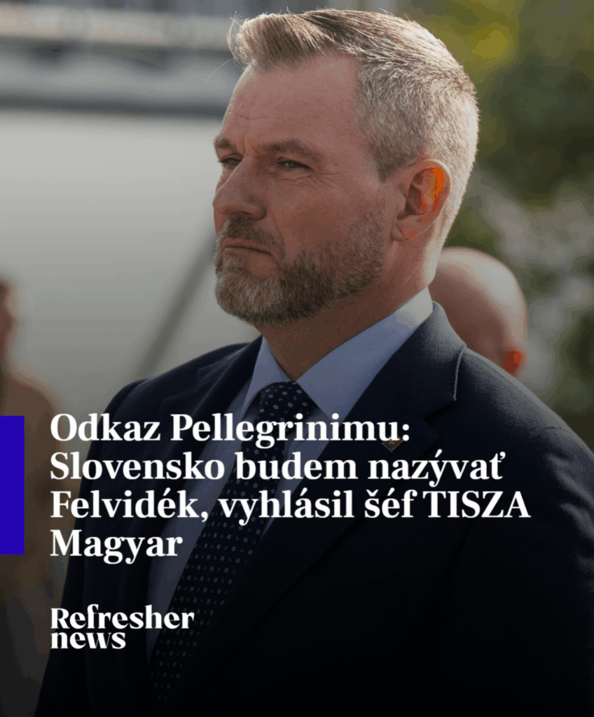 マジャール氏はペジェグリーニ氏に対し、スロバキアにはフェルヴィデクとの電話を続けるつもりだと語った。 マジャール氏はペジェグリーニ氏に対し、スロバキアにはフェルヴィデクとの電話を続けるつもりだと語った。