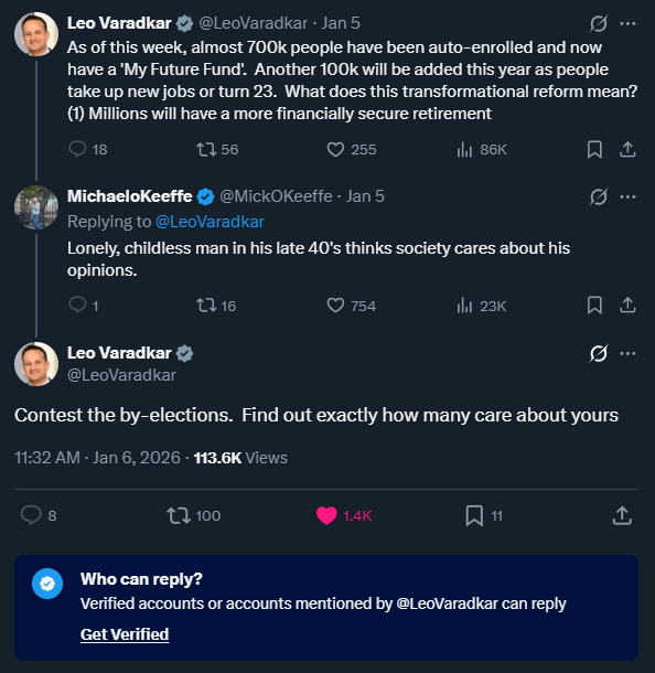 レオ・バラッカーがXで極右の野郎を壊滅させた、見てて素晴らしい