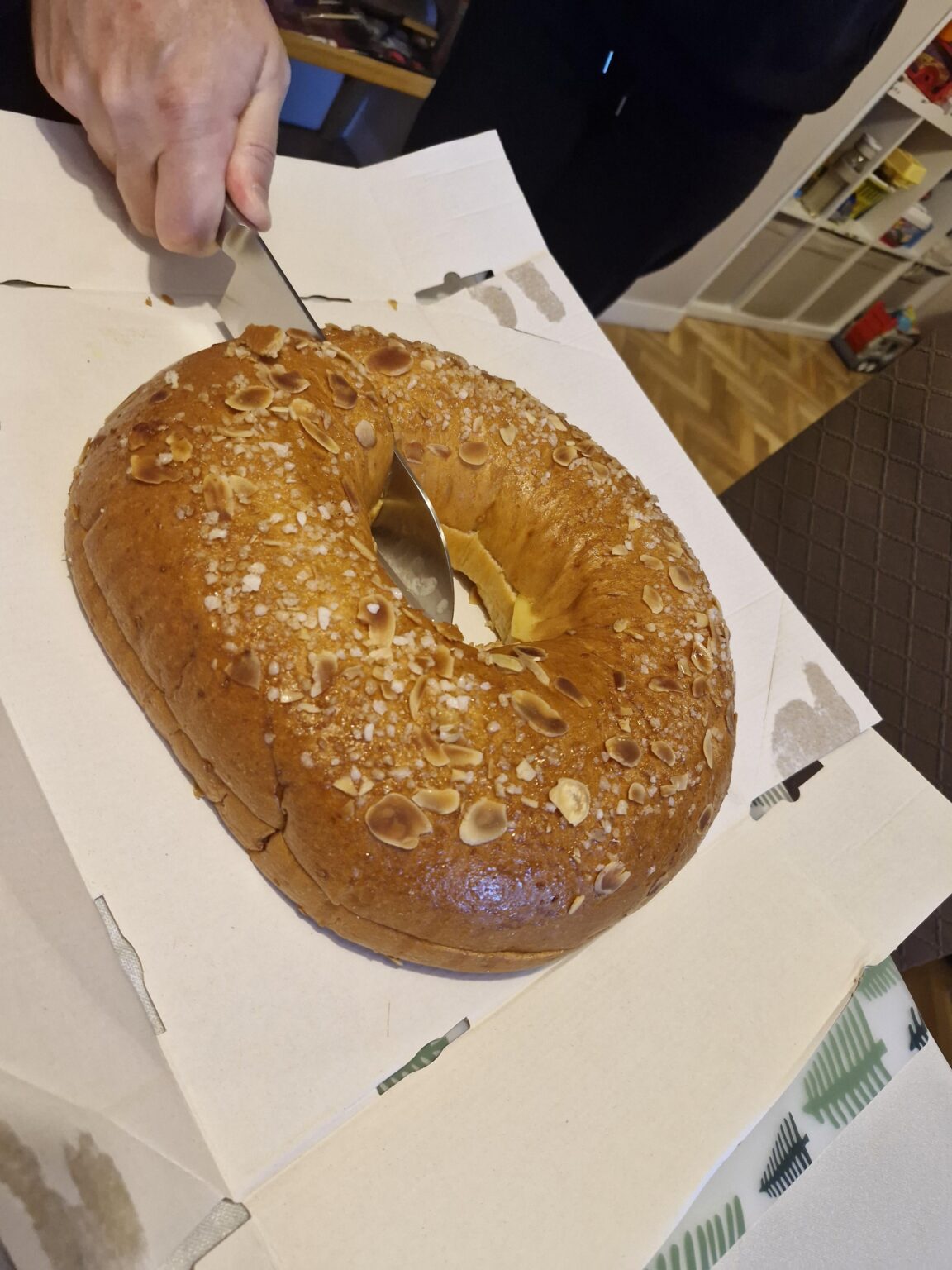 エル・コルテ・イングレスのロスコン・デ・レイエス：初めて食べましたが、とても気に入りました！