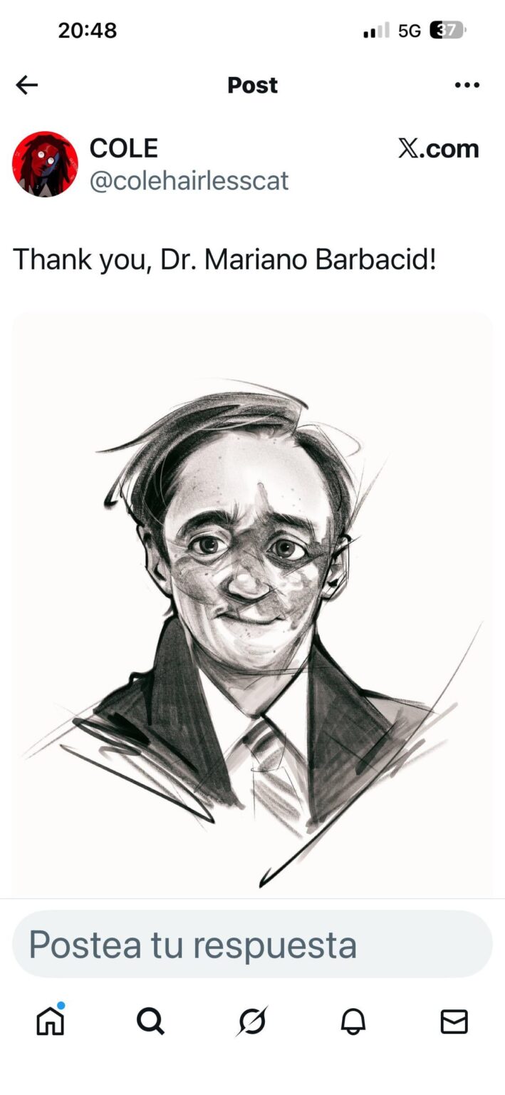 マリアノ・バルバシッド博士は、もし彼の治療法が人間に本当に効果があるなら、今世紀で最も重要な人物になる可能性がある