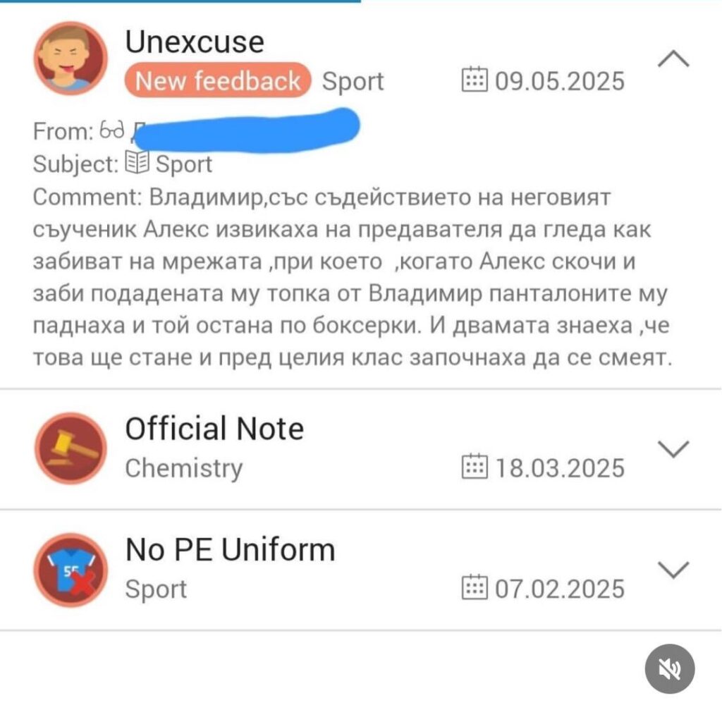 学校の問題 - 身体的😎