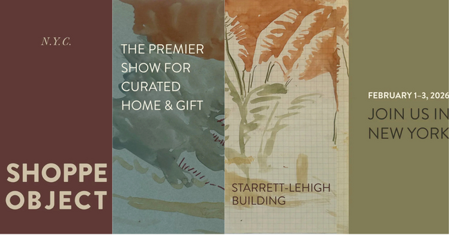 (プレスリリース)日本の工芸・ライフスタイルブランドが北米市場へニューヨークで開催「SHOPPE OBJECT 2026 winter」に出展|ニフティニュース PR TIMES