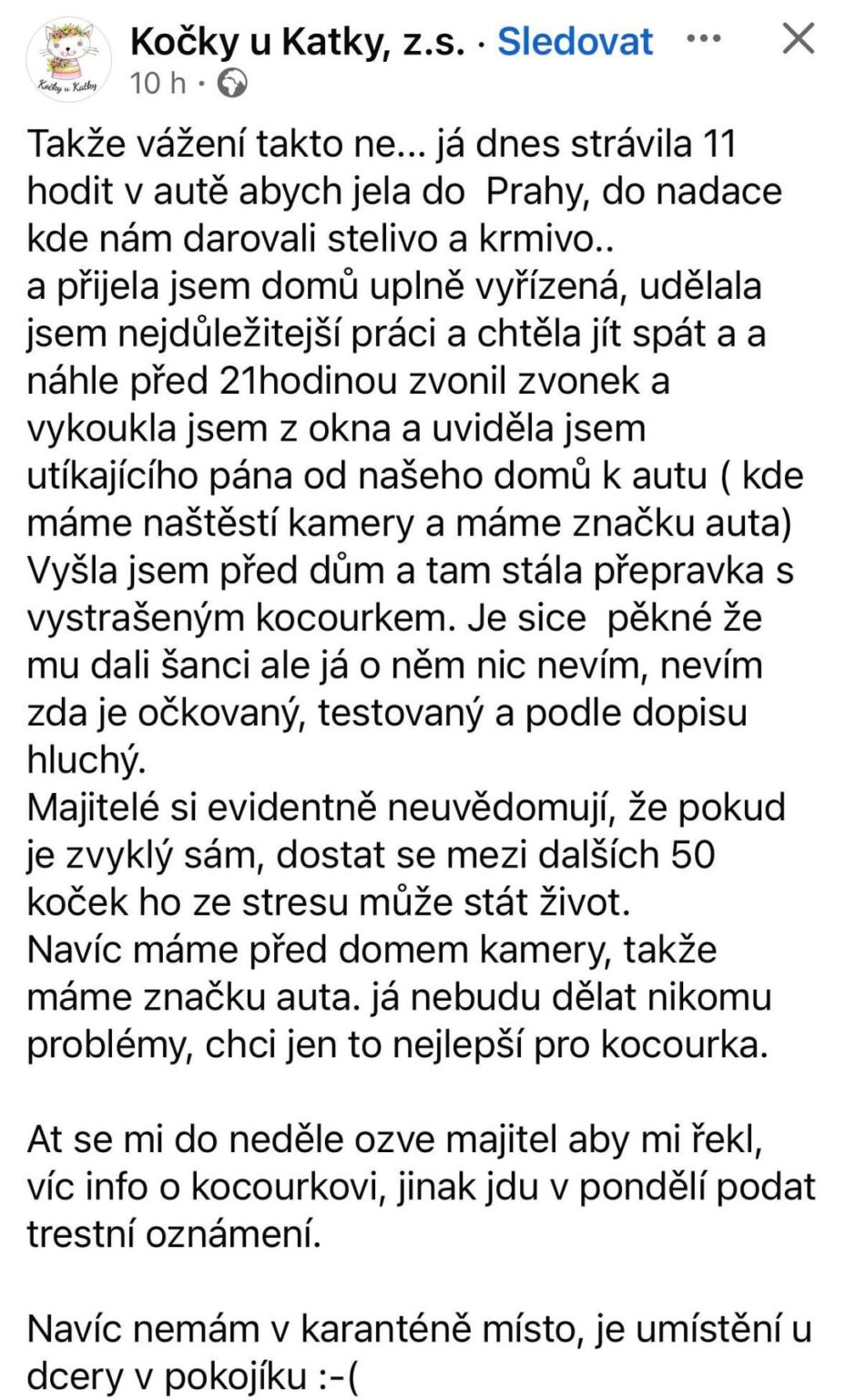 Redditorは自分が書いた猫を解雇した！