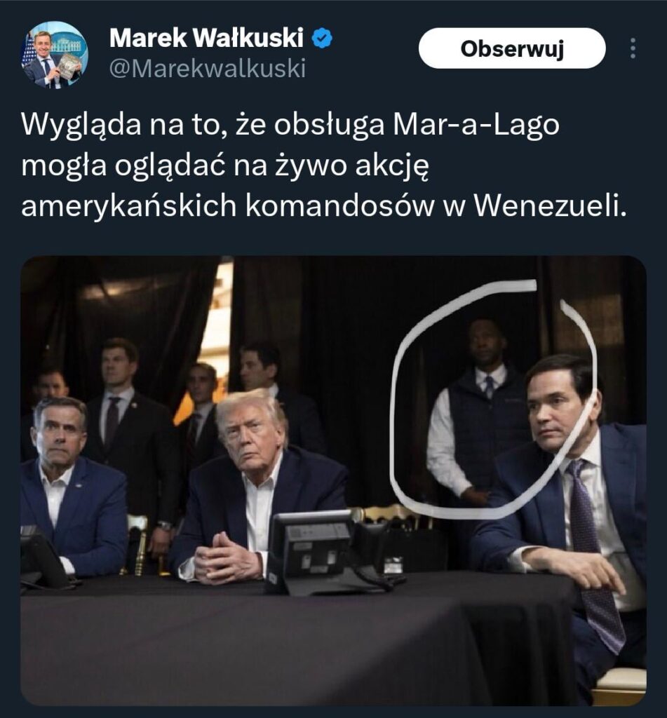 ホワイトハウスのポーランドラジオ特派員。