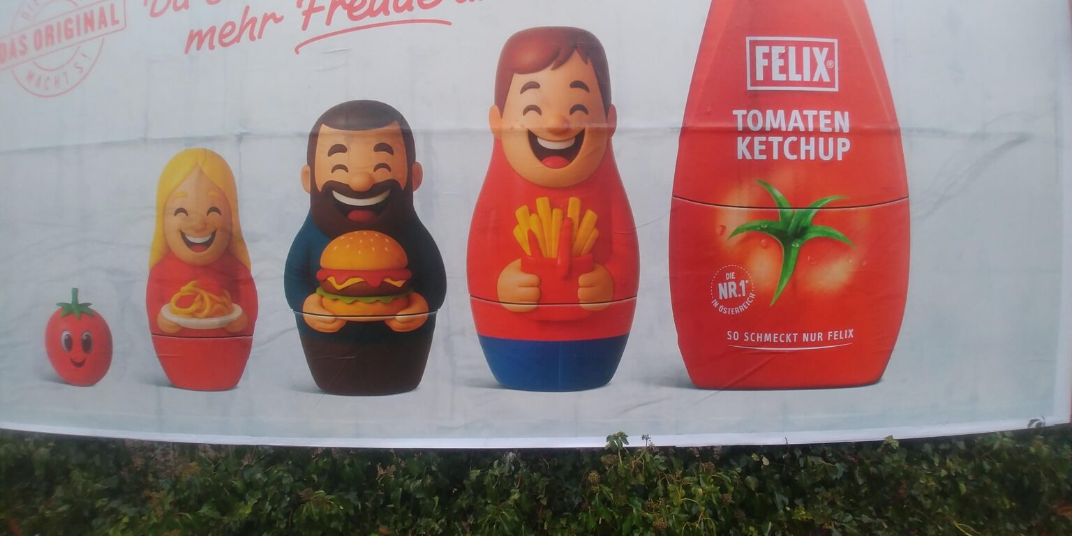 AI スロップでのフェリックス ケチャップ ウェルベプラカット