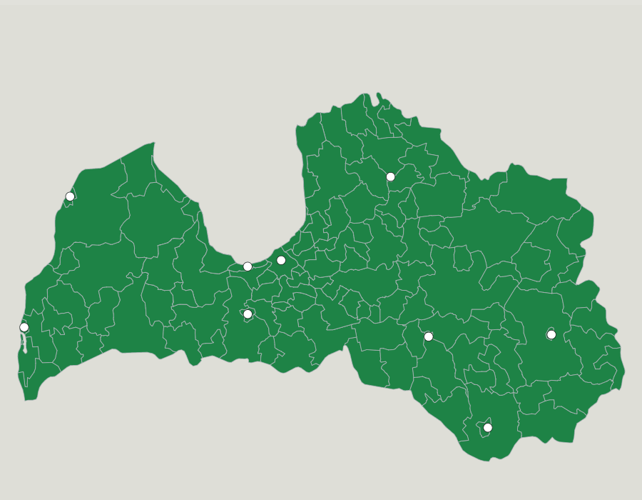 ドイツ語化されたラトビアの古い都市と町の名前に関するセテラ クイズを作成しました